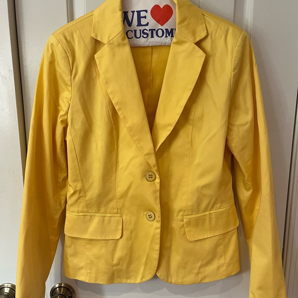 Yellow Blazer (NY and Co, their upscale line)